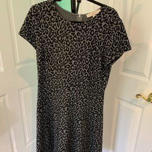 Ann Taylor Loft Leopard Dress - Size 10